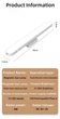 LED лампа на магните с аккумулятором 1200mAh Светодиодная сенсорная панель 3000К-4500К-6000К с регулируемой яркостью. - изображение 12
