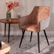 Krzesło do kuchni i salonu HOMLA 894492 SATORI 57 x 59 x 84 cm Beżowe (5904183894492) - obraz 6