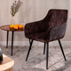 Krzesło do kuchni i salonu HOMLA 894485 SATORI 57 x 59 x 84 cm Brązowe (5904183894485) - obraz 7