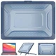 Противоударный чехол для MacBook Air 13.6" M2 M3 M4 A2681 A3113 A3240 (2022–2025) Mecha Shockproof Case blue синяя - изображение 2