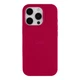 Чохол Premium Silicone Case Full Size (AA) для iPhone 16 Pro Колір 37.Rose Red - изображение 1