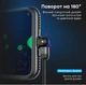 Поворотный Кабель Type-C - USB (1m) на 180° USLION US0132 Black Провод для Быстрой Зарядки Смартфонов 3.0A Fast Charging и Передачи Данных - изображение 5