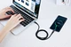 Кабель USB Type-C - USB Type-C (2m) 60W PD Fast Charging дата-провід швидкого заряджання передачі даних для телефону USLION US0123 Black - зображення 8