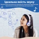 Детские накладные наушники с микрофоном проводная гарнитура New Bee KH20 White - изображение 9