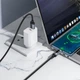 Кабель USB to Type-C з підтримкою швидкої зарядки 100W та цифровим дисплеєм HOCO U148 1.2м Чорний - зображення 9