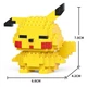 Конструктор фигурка Пиксели BRICKS Пикачу Pikachu Pokemon - изображение 3