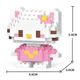 Конструктор фигурка BRICKS Sanrio Hello Kitty, Mimmy, My Melody, Kuromi Набор 4 шт - изображение 6