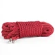 Мотузка для шибарі LoveToy Rebellion Reign Bondage Rope Червоний 10м - изображение 1