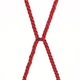 Мотузка для шибарі LoveToy Rebellion Reign Bondage Rope Червоний 10м - изображение 3
