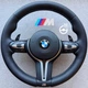 Руль BMW M Sport для серии Е с подогревом. кожа, лепестки, м-строчка - изображение 1