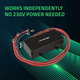 Balanser napięcia Qoltec 48 V do akumulatorów 4 x 12 V LiFePO4, AGM, GEL (5901878510989) - obraz 6
