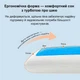 Подушка с эффектом памяти Weizer IceDream Aloe Vera с охлаждением - изображение 5