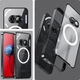 Чохол накладка Metal Glass для Nothing Phone (2a) / (2a) Plus з металевим кільцем та додатковим захистом на камеру black - зображення 2