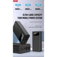 Павербанк XO PR125 50000mAh 2A Power Bank Чорний - зображення 5