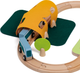 Drewniana kolejka tory Classic World Kolejka Tor Drewniany Pociąg + Sorter Kształtów 40 el. (6927049056185) - obraz 2