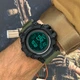 Чоловічий годинник Skmei 1356AG Army Green + Compass - изображение 5