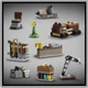 Конструктор LEGO Star Wars Адвент календарь 2025 263 детали (75418) - изображение 3