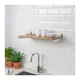 Полка IKEA KUNGSFORS 60 см ясень 903.712.23 - зображення 2