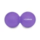 Массажный мяч Cornix Lacrosse DuoBall 6.3 x 12.6 см XR-0114 Purple - изображение 1