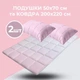 Набір Ideia WomenTime ковдра 200х220 + 2 подушки 50х70 + маска для сну (8-36152) - зображення 5