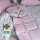 Набір полуторний WomenTime IDEIA ковдра 140х210 та подушка 50х70 антиалергенний, штучний пух + маска для сну - зображення 7