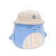 М'яка іграшка Squishmallows – Синій кит Самір у панамі (19 cm) - изображение 6