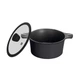 Кастрюля с крышкой Ringel Zitrone Black RG-2108-24/2 BL 5,8 л - изображение 2
