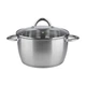 Кастрюля с крышкой Ringel Bonn RG-2003-22 22 см 4,7 л - изображение 1