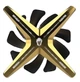 Вентилятор alseye X12 Golden WK Push (AS.04.03.0024) - изображение 1