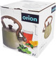 Чайник Orion Greenish зі свистком сталевий Зелений 3 л (8592381196950) - зображення 3