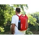 Рюкзак водонепроникний OverBoard OB1225R-EU 20 л - чорно-червоний - изображение 6