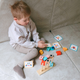 Klocki drewniane Tooky Toy układanka Krab pastelowy (6976831550189) - obraz 9