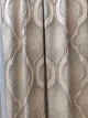 Штора жаккардовая Royal Classic 135×250 см бежевая с классическим узором для гостиной и спальни - изображение 5