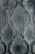 Штора жаккардовая Royal Classic 135×250 см чёрная с классическим узором для гостиной и спальни - изображение 2