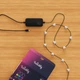 Гирлянда светодиодная Twinkly Candies Heart 200 LED-ламп RGB зеленый кабель 12 м (TWKH200RGB-G) - изображение 3