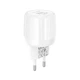 Блок питания Borofone BA94A 30W, сетевой адаптер быстрой зарядки USB-C/USB-A - изображение 2