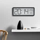 Годинник Deepfox YD106 цифровий LCD електронний настільний/настінний Дата Температура Вологість 20 х 8см Black - зображення 7
