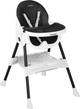 Крісло для годування Ricokids Mani 3 в 1 Чорне (5903890622121) - зображення 1