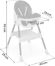 Крісло для годування Ricokids Mani 3 в 1 Чорне (5903890622121) - зображення 3