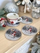 Салфетка-подкладка новогодняя гобеленовая "Christmas vibe" (RUNNER1377-10D) - изображение 4
