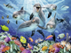 Puzzle Ravensburger Delfiny 500 elementów 12000200 (4005555002000) - obraz 2