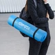 Коврик (мат) для йоги и фитнеса Gymtek NBR 1см голубой - изображение 12