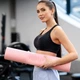 Коврик для фитнеса и йоги Gymtek 0,5 см 173х61 см Pink - изображение 9