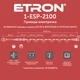 Уличная гирлянда ETRON 1-ESP-2100, 5 метров 10 патронов IP65 черная ( БЕЗ ЛАМП. ) - изображение 9
