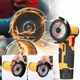 Болгарка аккумуляторная Lithium Electric Tool с 2 АКБ 12V 2.0Ah 2 диска75 мм в кейсе Желтый - изображение 4
