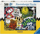 Пазл Ravensburger Peanuts 500 елементів 12000389 (4005555003892) - зображення 1