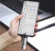Внешний Твердотельный накопитель Флешка 2 в 1 USB 3.2 + Type-C высокоскоростной 520Mb/с SSD Movespeed V1 256Gb - изображение 8