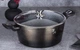 Кастрюля Berlinger Haus Shiny Metallic Line с крышкой 4.1 л Черная (BH 6605) - изображение 5