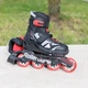 Детские раздвижные ролики Rollerblade Microblade 33-36,5 EU Black Red - изображение 5