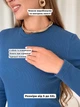 Сукня в рубчик довга осіння жіноча Merlini Кондо 700001165 2XL-3XL Синя (700001165_3) - зображення 6